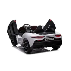 Auto Elettrica per Bambini 12v Maserati MC20 Bianca - auto