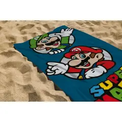 Telo Mare 70x140 Cm Super Mario - regalo e gadget valigeria