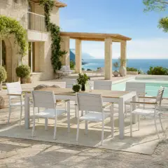 Tavolo Santorini Bianco Allungabile 163/223x95cm. - tavoli, sedie e poltroncine