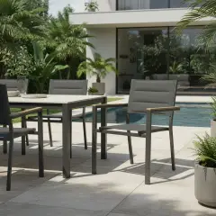 Poltrona Santorini Polywood Antracite - tavoli, sedie e poltroncine