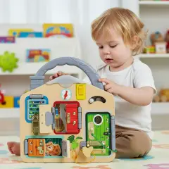 Tavola di Apprendimento - 29,5x29x6 cm - Motricità fine