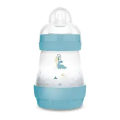 Biberon Easy Start Anticolica, Tettarella in Silicone SkinSoft, 2+ Mesi, 260 ml, Azzurro - biberon e accessori