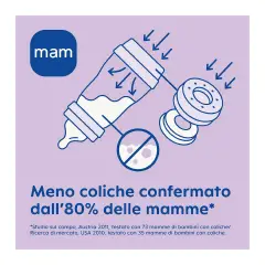 Biberon Easy Start Anticolica, Tettarella in Silicone SkinSoft, 2+ Mesi, 260 ml, Azzurro - biberon e accessori