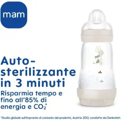 Biberon Easy Start Anticolica, Tettarella in Silicone SkinSoft, 2+ Mesi, 260 ml, Azzurro - biberon e accessori