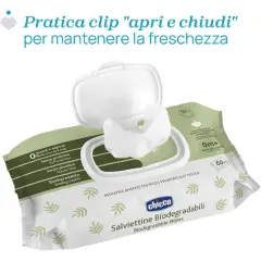 Salviette Multiuso Biodegradabili, Senza Alcool da 60pz Biodegradabili - igiene