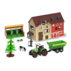 Linea Verde - Fattoria con Trattore a Frizione - action figures ed accessori