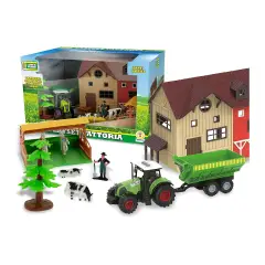 Linea Verde - Fattoria con Trattore a Frizione - action figures ed accessori