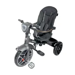 Triciclo Evolutivo 4-in-1 Moov-LX GioJoy by Giodicart – Telaio Nero e Rivestimenti Nero - Tricicli e primi passi