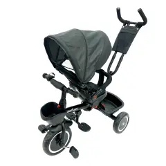 Triciclo 4-in-1 GioJoy Moove-1 Nero – Comfort, Sicurezza e Divertimento per i Primi Passi - Tricicli e primi passi