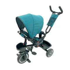 Triciclo 4-in-1 GioJoy Moove-1 Verde Blu – Comfort, Sicurezza e Divertimento per i Primi Passi - Tricicli e primi passi