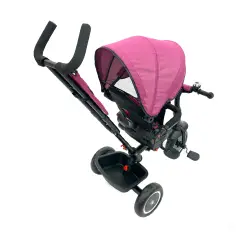 Triciclo 4-in-1 GioJoy Moove-1 Rosa – Comfort, Sicurezza e Divertimento per i Primi Passi - Tricicli e primi passi