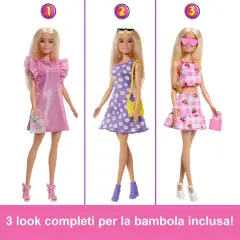 Barbie Armadio dei Sogni con Bambola e 25 Accessori - collezionabili bambina