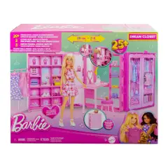 Barbie Armadio dei Sogni con Bambola e 25 Accessori - collezionabili bambina