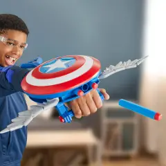 Captain America Nwo Scudo Nerf Roleplay - action figures ed accessori