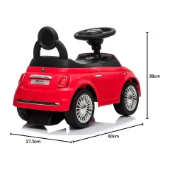 Primi Passi Ride-On Fiat 500 Rosso - Primi movimenti