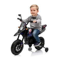 Children's Electric Motorcycle Aprilia Rx-125 Motocross 12v Blue - motorcycle