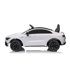 Auto Elettrica Per Bambini Mercedes CLA45 Bianca - moto