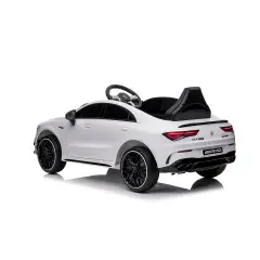 Auto Elettrica Per Bambini Mercedes CLA45 Bianca - moto