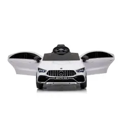 Auto Elettrica Per Bambini Mercedes CLA45 Bianca - moto