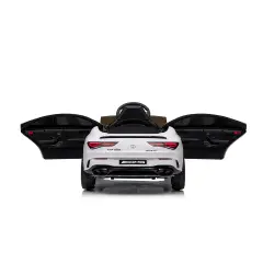 Auto Elettrica Per Bambini Mercedes CLA45 Bianca - moto