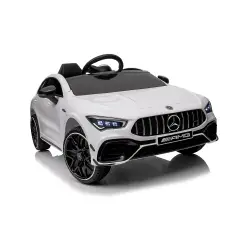 Auto Elettrica Per Bambini Mercedes CLA45 Bianca - moto