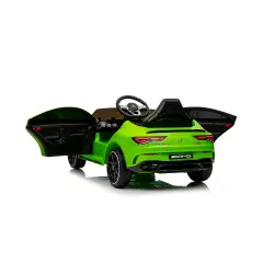 Auto Elettrica Per Bambini Mercedes CLA45 Verde - moto