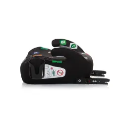 Rialzo Seggiolino Auto Wing Isofix Nero Display - 15/36 kg. Gruppo 2/3