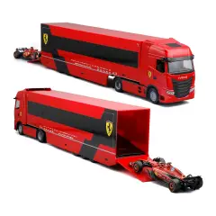 Camion 1:43 Iveco S Way W/sf23 Con 1 Ferrari Sf-23 - diecast
