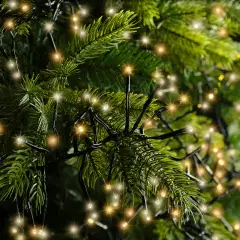 Lumineo Cluster Twinkle 1512 LED 14 m Bianco Caldo - luci