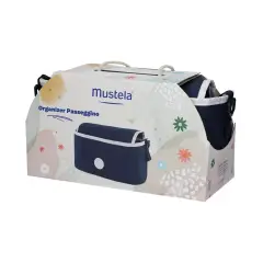 Mustela Organizer da Passeggino, Gift Set con Salviettine Detergente e Pasta Cambio - cosmesi e igiene