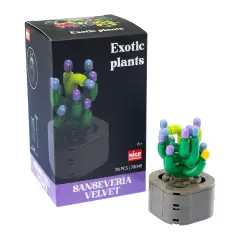 Mattoncini Pianta Esotica Sanseveria Velvet 78048 - tematiche