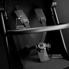 Passeggino Kinderkraft Pilot 2 Midnight Black - passeggini compatti