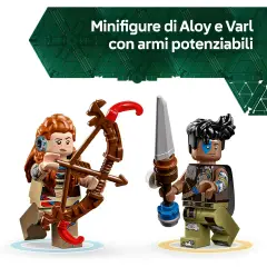 Lego - Horizon Aloy e Varl Contro Arcapode e Secodonte 77037 - lego
