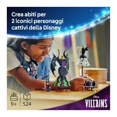 Lego Disney - Abiti di Malefica e Crudelia De Mon 43262 - lego