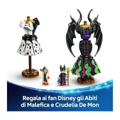 Lego Disney - Abiti di Malefica e Crudelia De Mon 43262 - lego