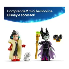 Lego Disney - Abiti di Malefica e Crudelia De Mon 43262 - lego