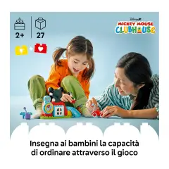 Lego Duplo Disney La Casa e L’auto di Topolino 10454 - Costruzioni in plastica