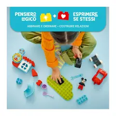 Lego Duplo Disney La Casa e L’auto di Topolino 10454 - Costruzioni in plastica