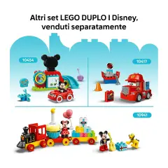 Lego Duplo Disney La Casa e L’auto di Topolino 10454 - Costruzioni in plastica