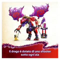 Lego Ninjago Thunderfang, Il Drago del Caos 71832 - lego