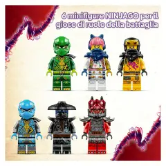 Lego Ninjago Thunderfang, Il Drago del Caos 71832 - lego