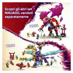 Lego Ninjago Thunderfang, Il Drago del Caos 71832 - lego