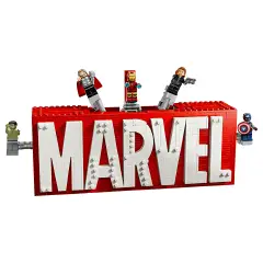 Lego Super Heroes Marvel - Logo e Minifigure Marvel 76313 - lego