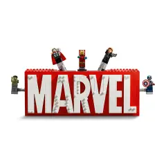 Lego Super Heroes Marvel - Logo e Minifigure Marvel 76313 - lego