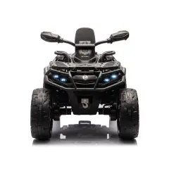 Auto Elettrica per Bambini 12V Can-Am Outlander 2 Motori, Nero - auto