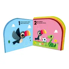 Libro 123 Conta Con Me: 10 Cuccioli Nella Giungla - Prima biblioteca