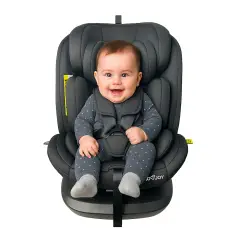 Seggiolino Auto GioJoy Girevole a 360° per Bambini 40-150 cm. ISOFIX + Top Tether - bambini 40-150 cm (0-12 anni)