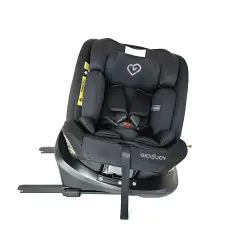 Seggiolino Auto GioJoy Girevole a 360° per Bambini 40-150 cm. ISOFIX + Top Tether - bambini 40-150 cm (0-12 anni)
