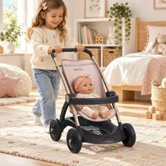 Smoby Inglesina Chuli Pop Iridio Passeggino Giocattolo per Bambole - Bambole e accessori
