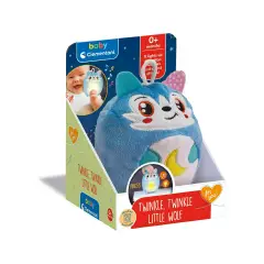 Twinkle Twinkle - Little Wolf Peluche Rumori Bianchi E Lucina Per Addormentamento - Primi giochi